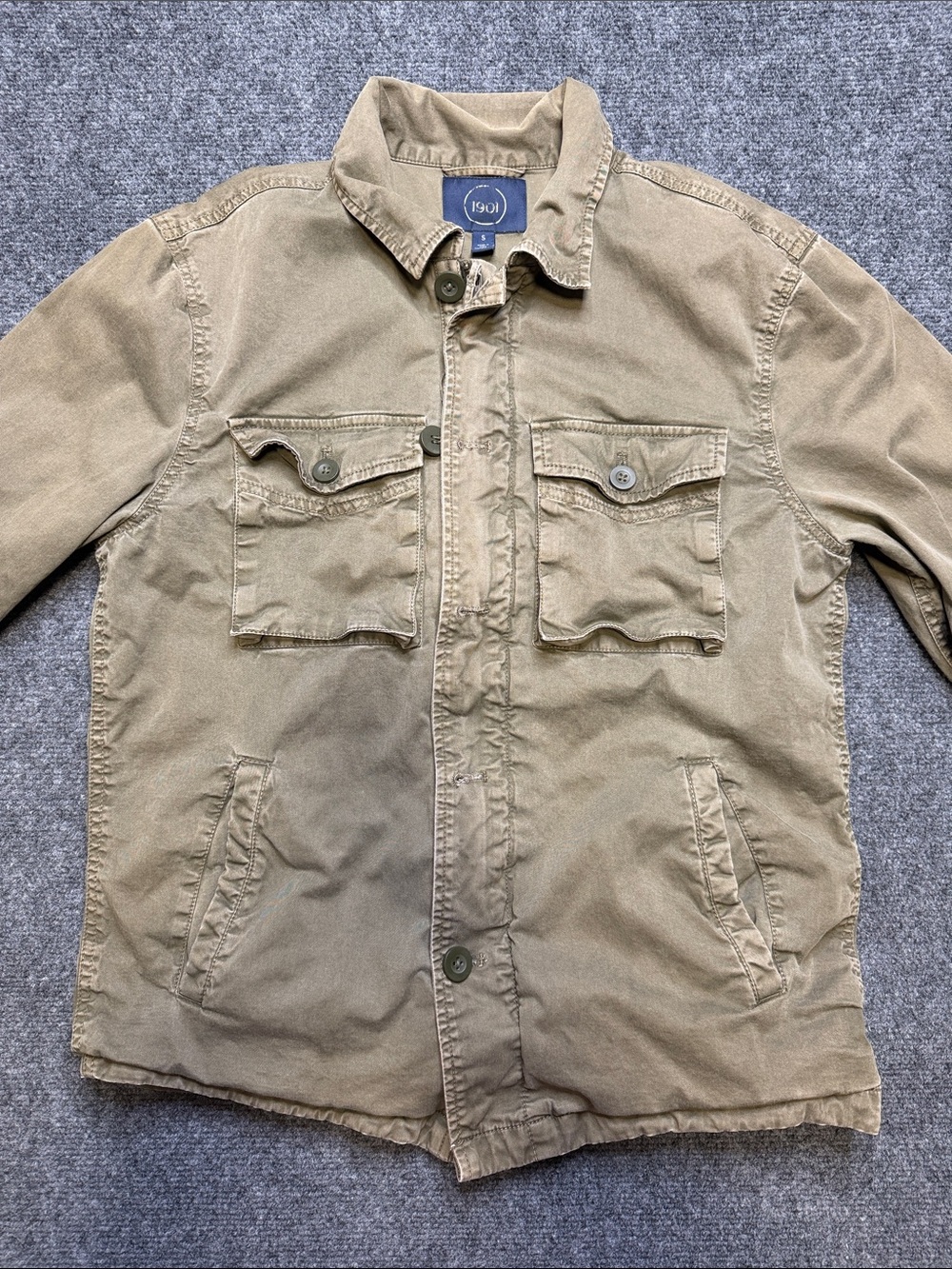 1901 Men’s Khaki Military Field Jacket